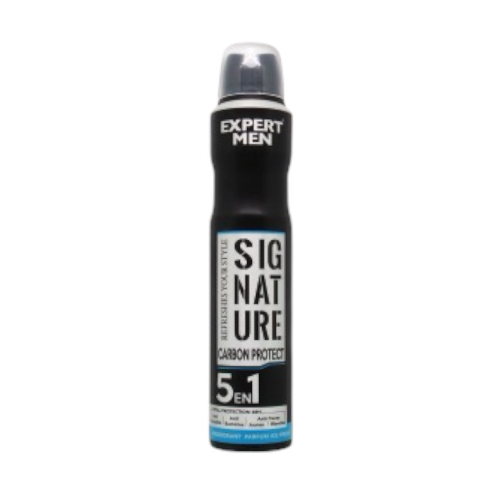 Expert Men Déodorant Signature Carbon Protect 5En1