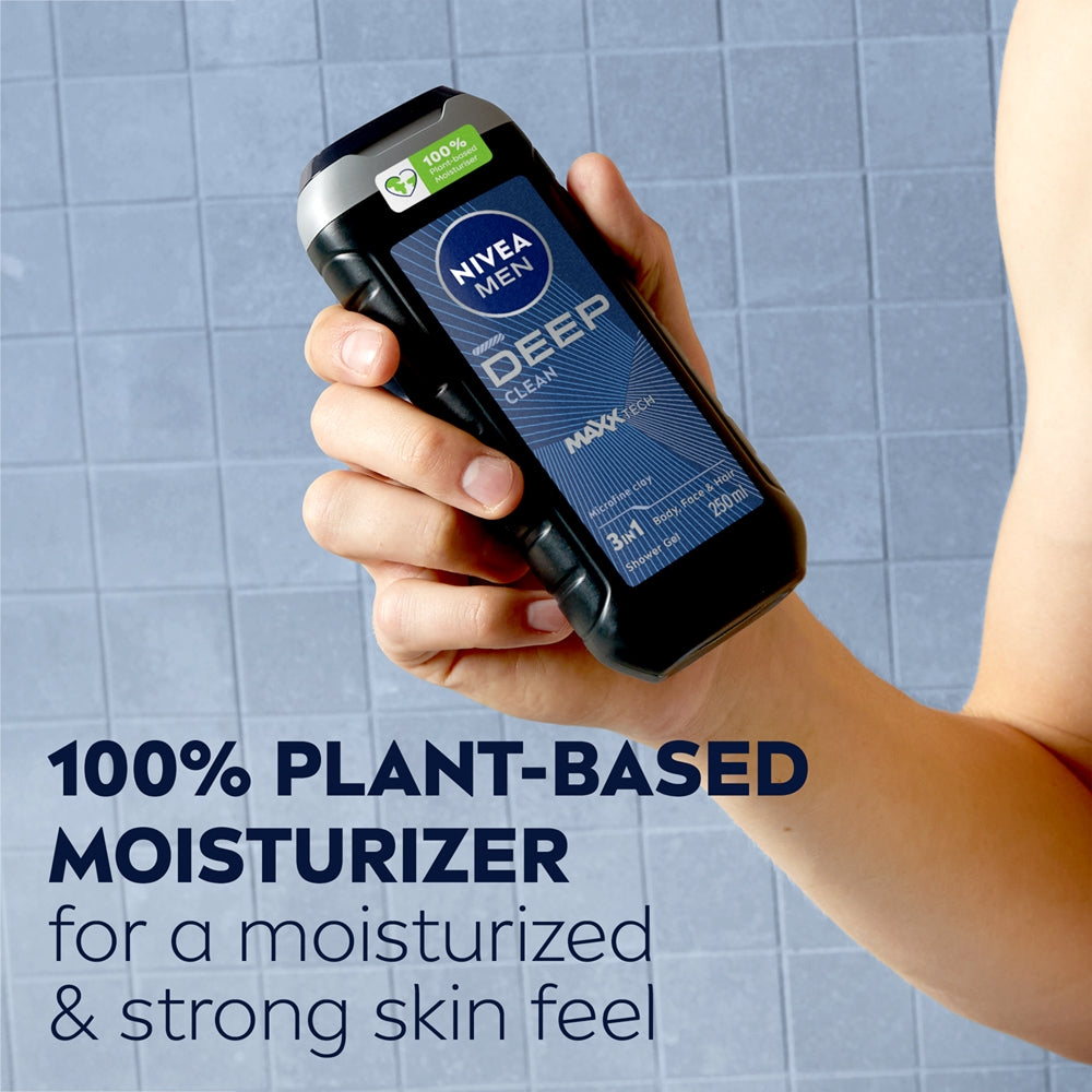 Nivea Men Deep Clean Gel Douche