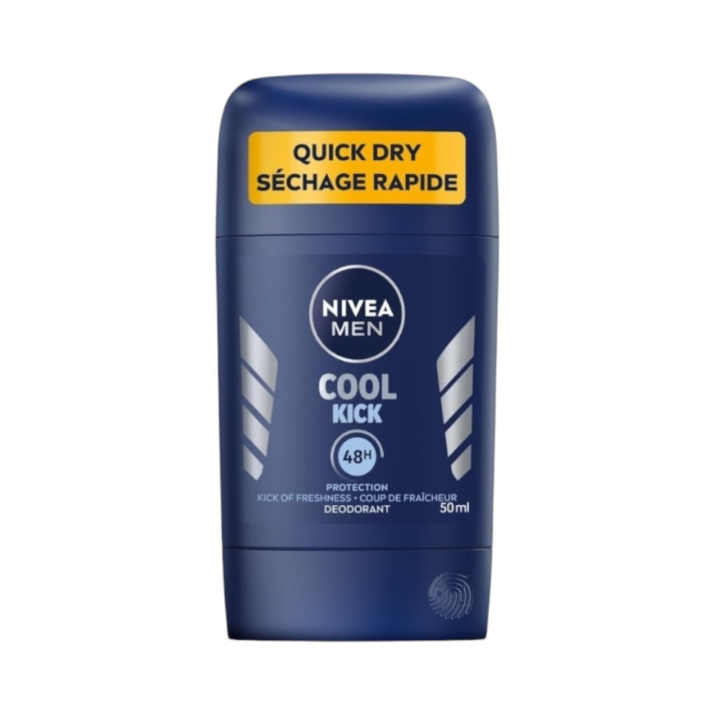 Nivea Men Cool Kick 48H Kick Of Freshness Déodorant Stick 3In1 Skin Feel