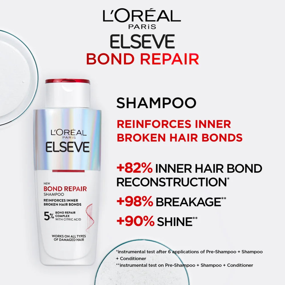Elseve Pro Bond Repaire Shampooing Sans Sulfates