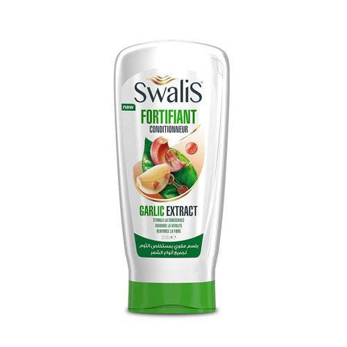 Swalis Après-Shampooing Garlic Extract Fortifiant À L'Ail Pour Tous Types De Cheveux