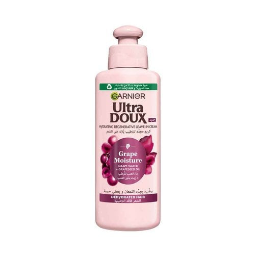 Garnier Ultra Doux Grape Moisture – Crème Sans Rinçage Hydratante Régénérante
