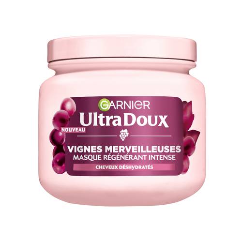 Garnier Ultra Doux – Masque Régénérant Intense Vignes Merveilleuses