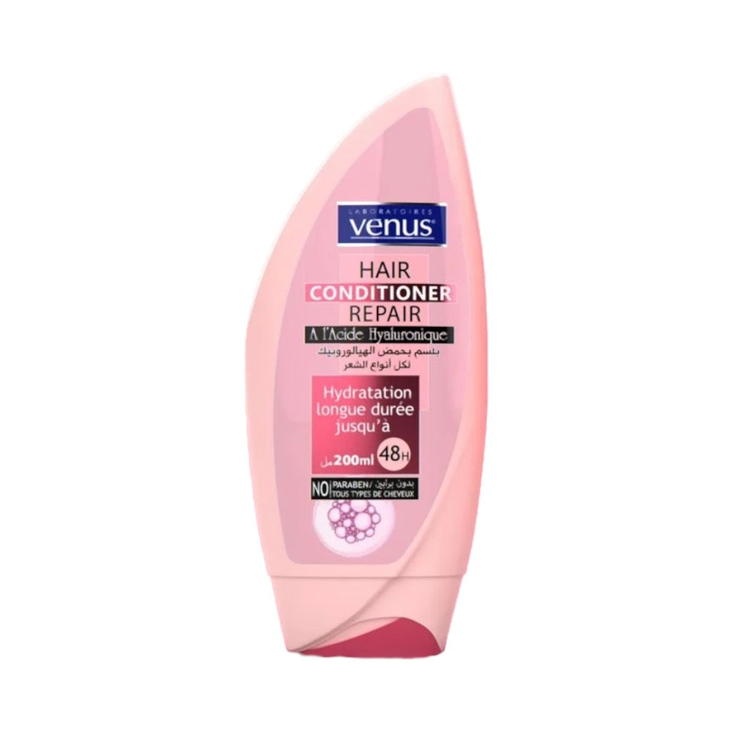 Venus Hair Conditioner Repair Al'Acide Hyaluronique Hydratation Longue Durée Jusqu