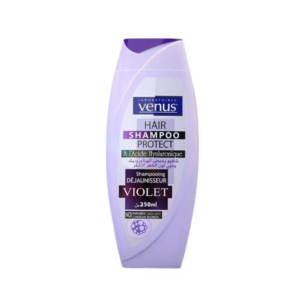 Venus Hair Shampoo Repair Shampoing A L'Acide Hyaluronique Déjaunisseur Violet