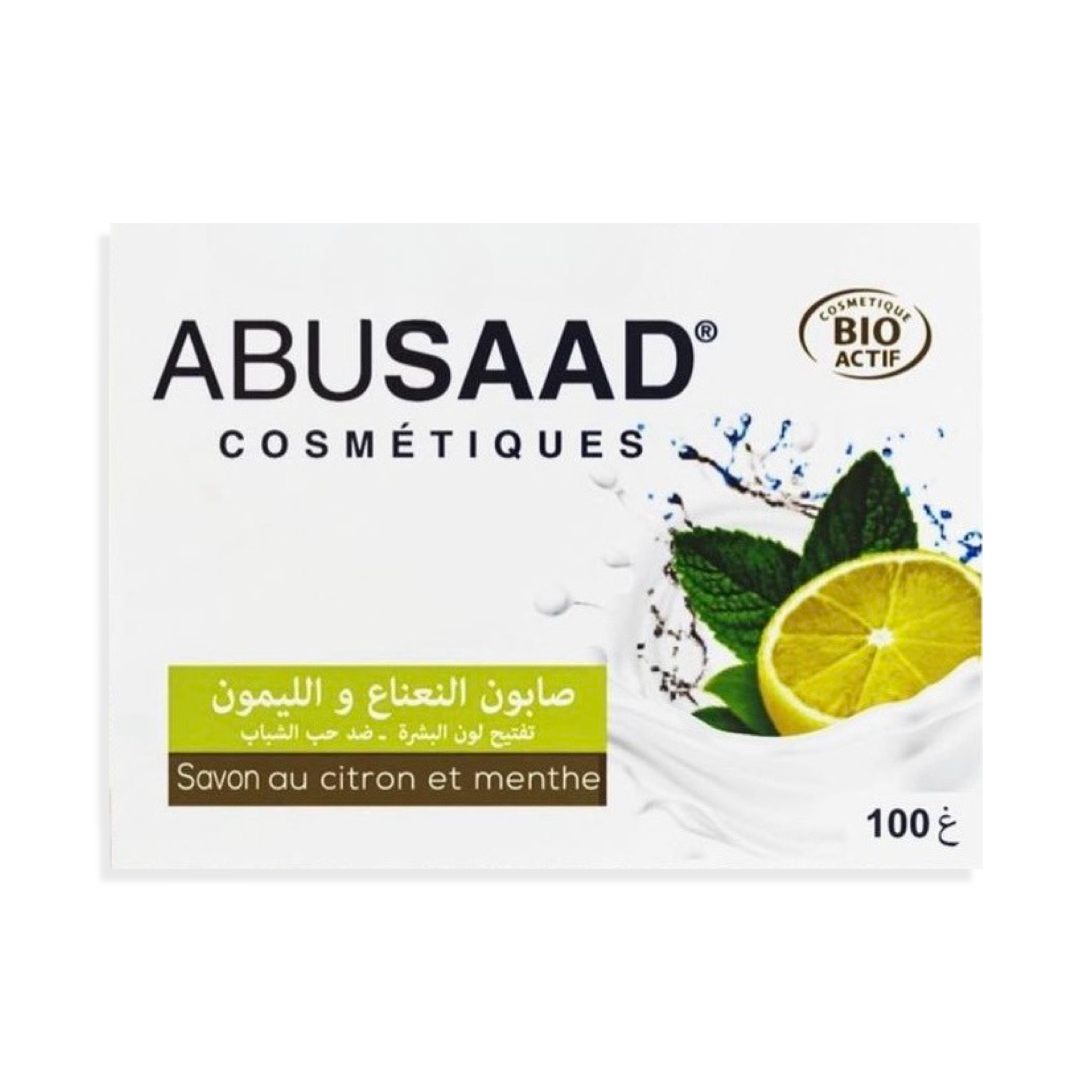 Abusaad Savon Au Citron Et Menthe