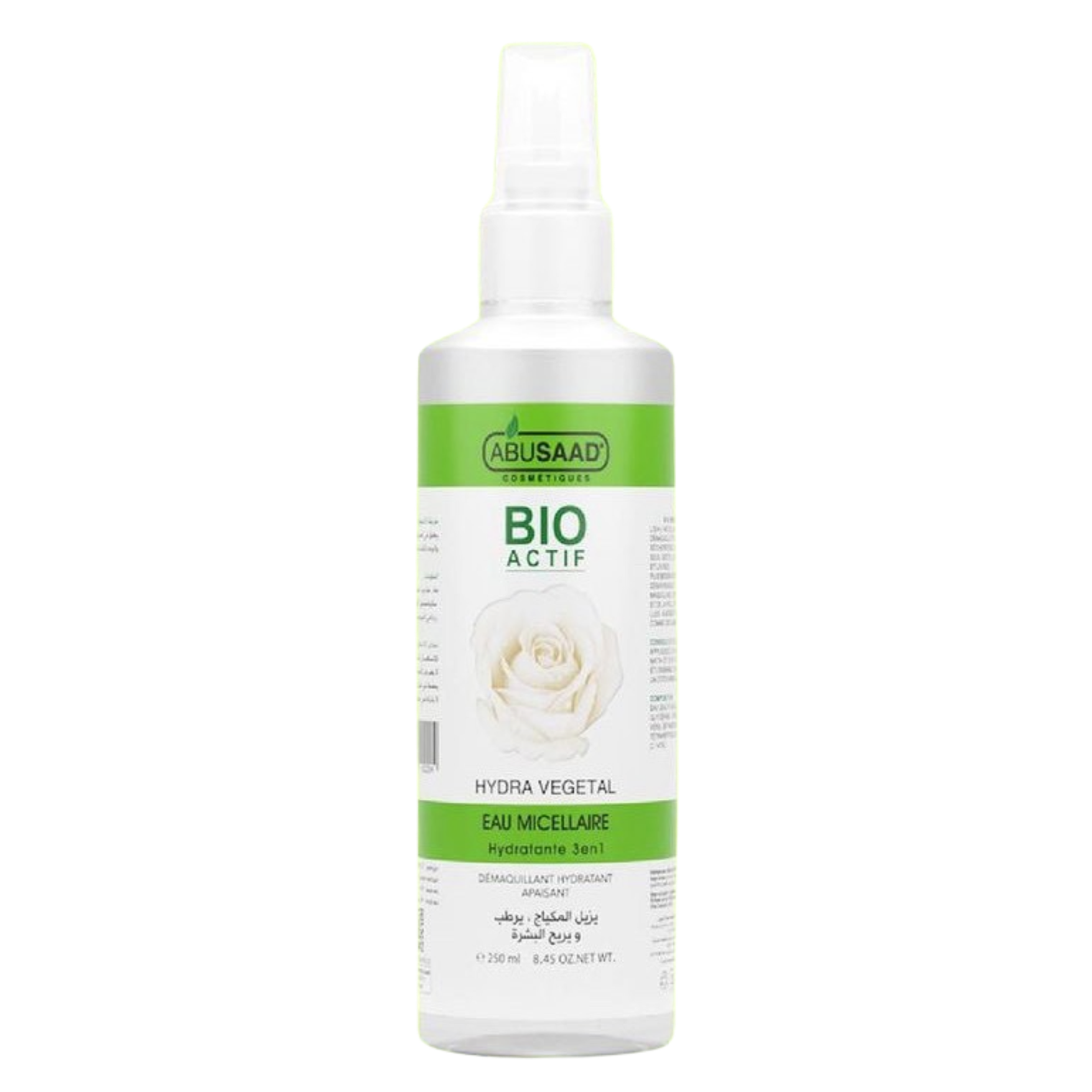 Abusaad Bio Actif Eau Micellaire Hydratante 3En1