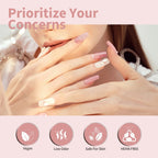 Canni Kit De Vernis À Ongles Gel Semi-Permanent Cc1-Cc7 24 Couleurs Soak Off Color Uv & Led Gel Polish 9Ml