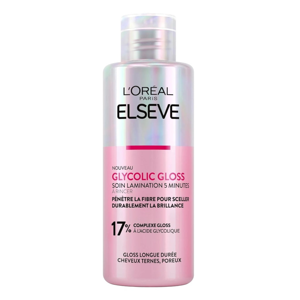 Elseve/Elvive Glycolic Gloss علاج اللمعان اللامينار 5 دقائق