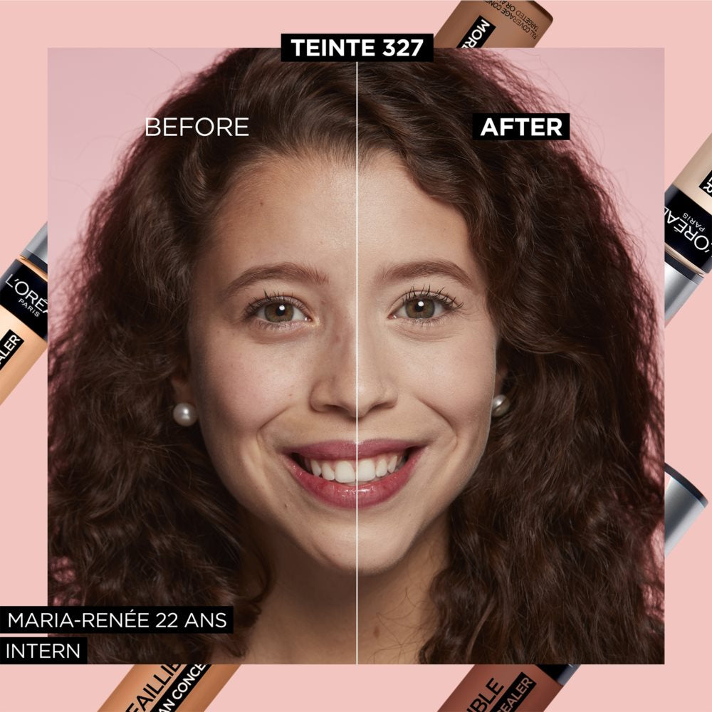 L’Oréal Paris Infaillible 24H More Than Concealer, Correcteur Couvrant Effet Mat (Non Original)