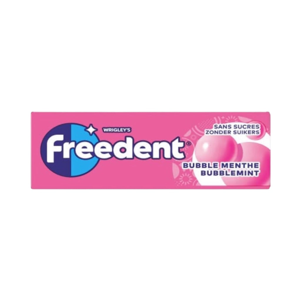 Freedent Bubble Menthe – علكة خالية من السكر 10 قطع