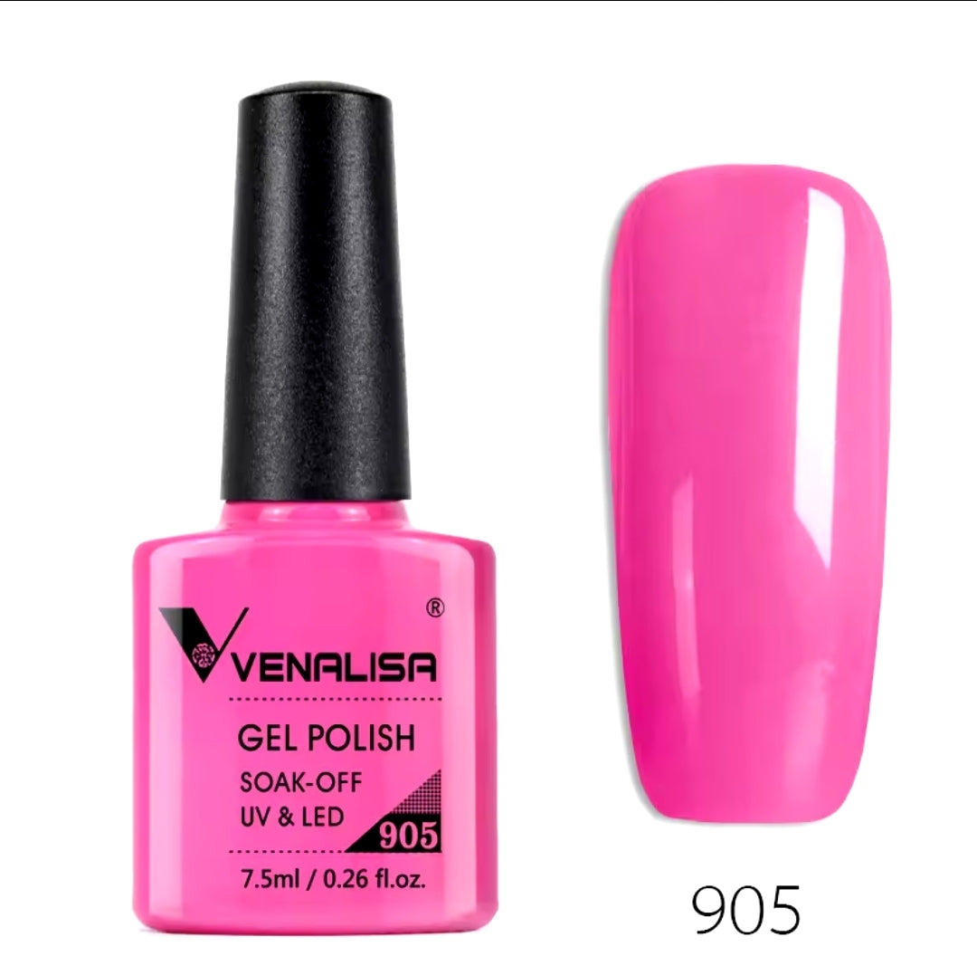 Venalisa Vip1 60 Couleurs Uv Gel Vernis À Ongles Semi-Permanent 1Pc