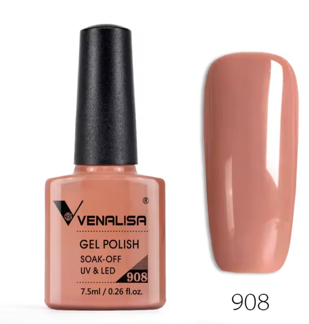 Venalisa Vip1 60 Couleurs Uv Gel Vernis À Ongles Semi-Permanent 1Pc