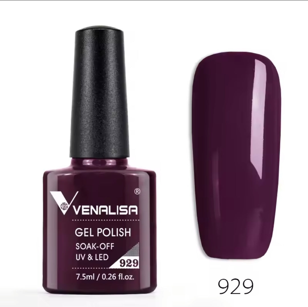 Venalisa Vip1 60 Couleurs Uv Gel Vernis À Ongles Semi-Permanent 1Pc