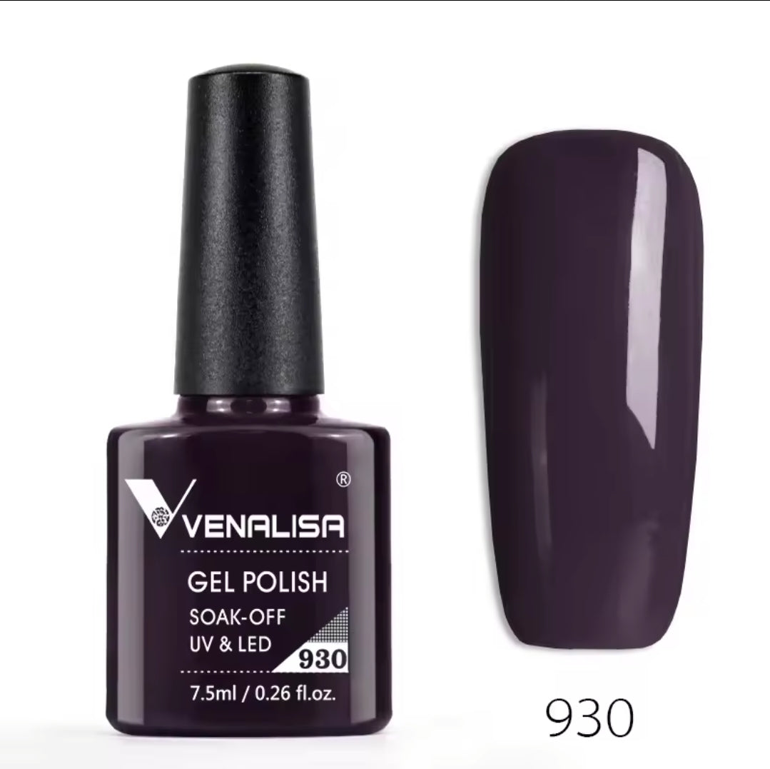 Venalisa Vip1 60 Couleurs Uv Gel Vernis À Ongles Semi-Permanent 1Pc
