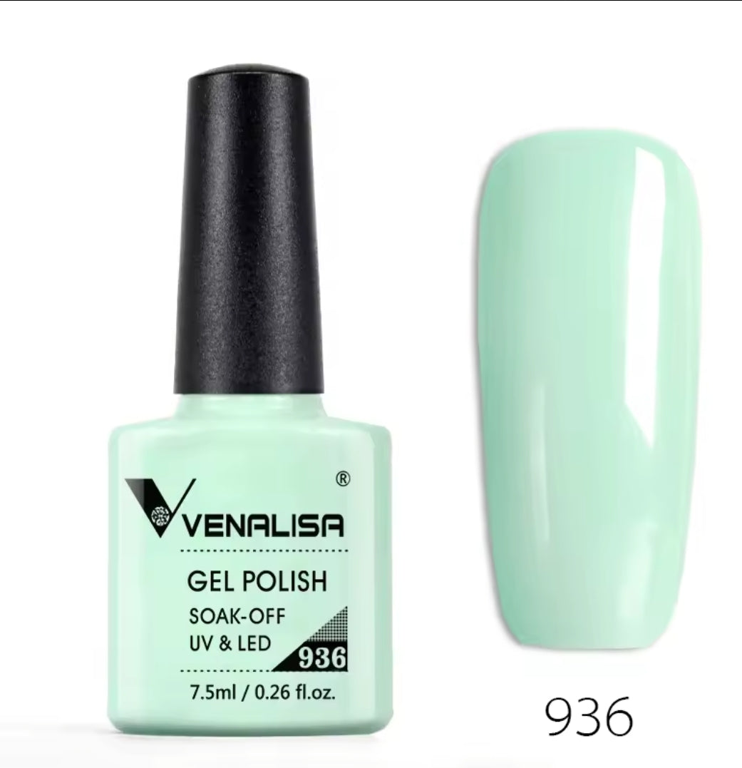 Venalisa Vip1 60 Couleurs Uv Gel Vernis À Ongles Semi-Permanent 1Pc