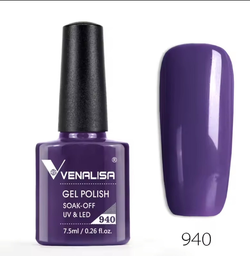Venalisa Vip1 60 Couleurs Uv Gel Vernis À Ongles Semi-Permanent 1Pc