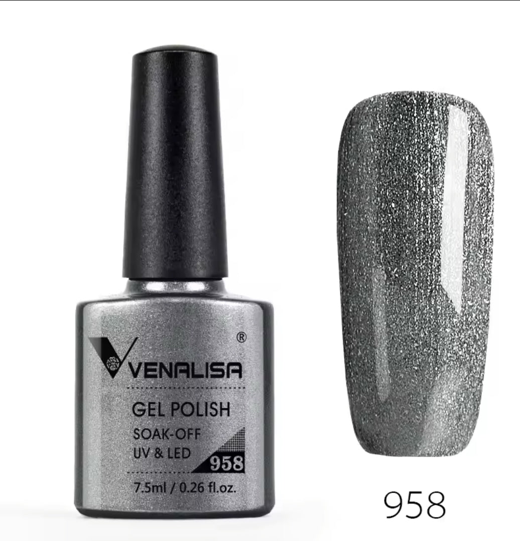 Venalisa Vip1 60 Couleurs Uv Gel Vernis À Ongles Semi-Permanent 1Pc