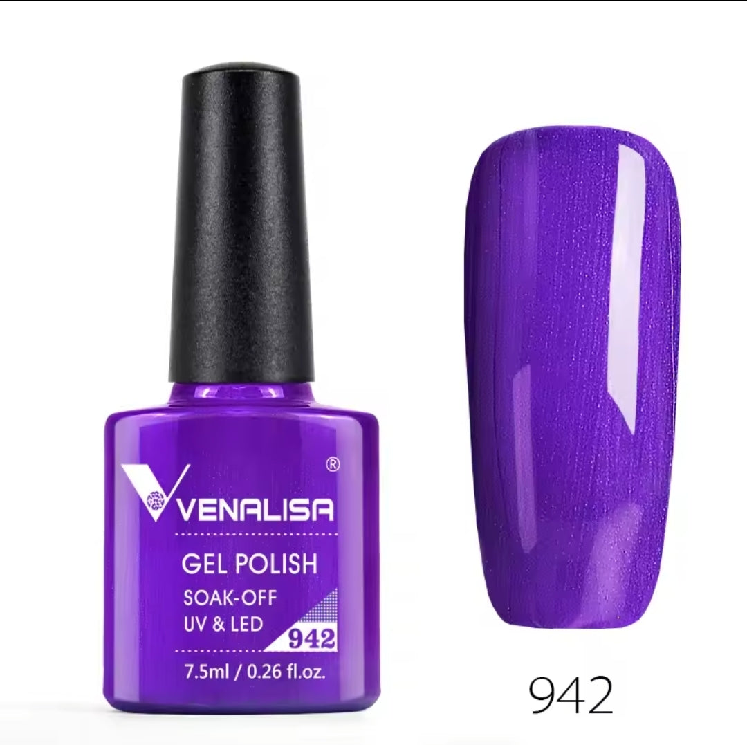 Venalisa Vip1 60 Couleurs Uv Gel Vernis À Ongles Semi-Permanent 1Pc