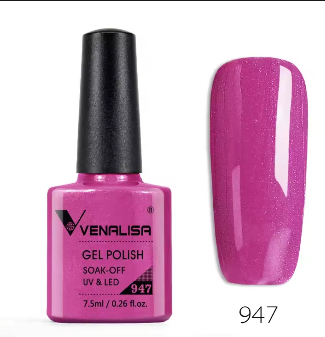 Venalisa Vip1 60 Couleurs Uv Gel Vernis À Ongles Semi-Permanent 1Pc