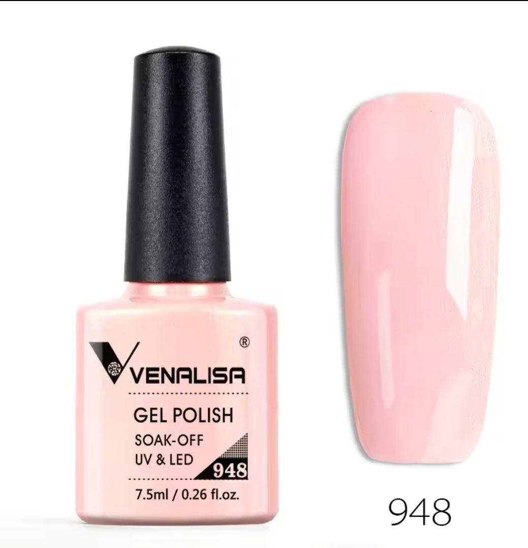Venalisa Vip1 60 Couleurs Uv Gel Vernis À Ongles Semi-Permanent 1Pc