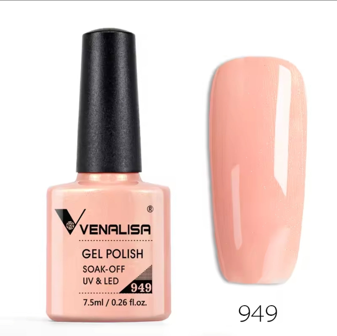 Venalisa Vip1 60 Couleurs Uv Gel Vernis À Ongles Semi-Permanent 1Pc