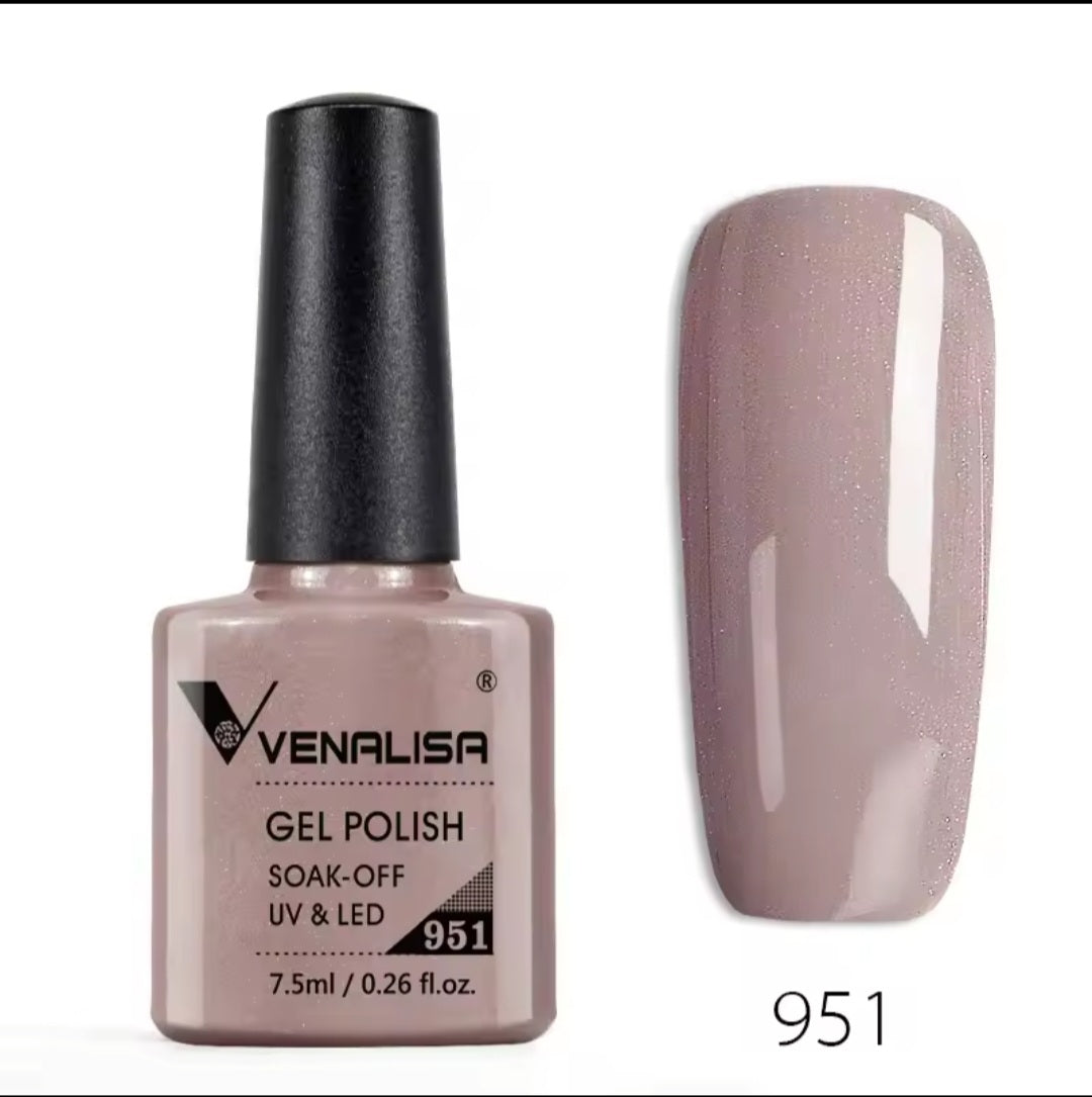Venalisa Vip1 60 Couleurs Uv Gel Vernis À Ongles Semi-Permanent 1Pc