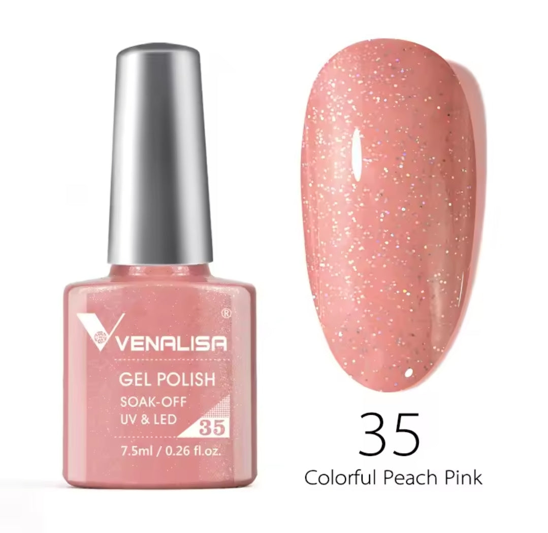 Venalisa Vip2 60 Couleurs Uv Gel Vernis À Ongles Semi-Permanent 1Pc