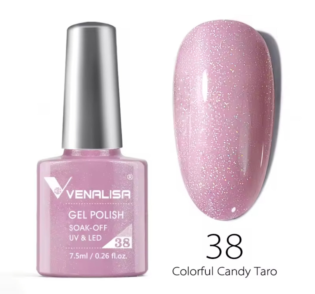 Venalisa Vip2 60 Couleurs Uv Gel Vernis À Ongles Semi-Permanent 1Pc