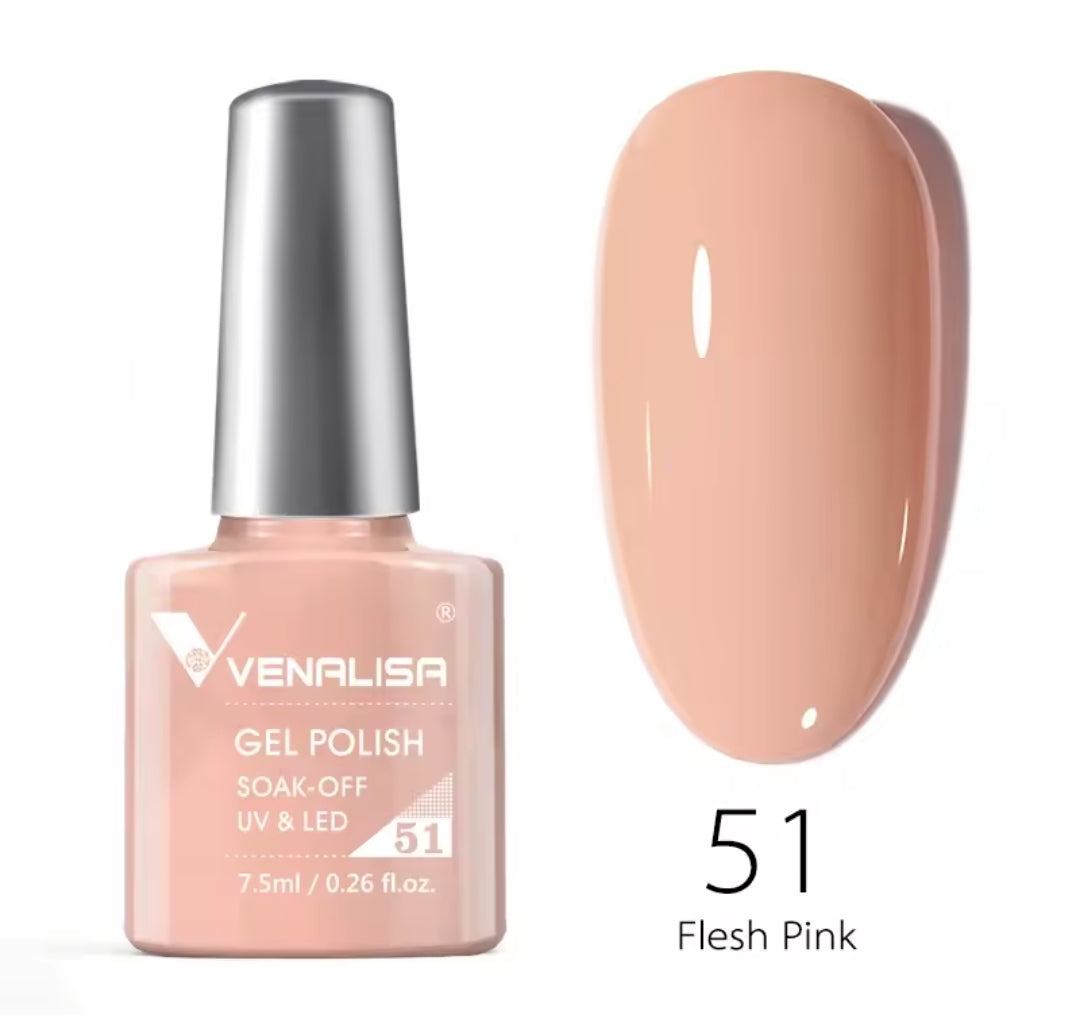 Venalisa Vip2 60 Couleurs Uv Gel Vernis À Ongles Semi-Permanent 1Pc
