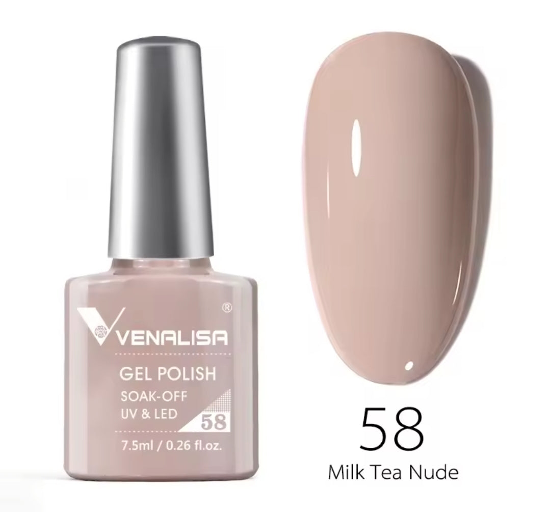 Venalisa Vip2 60 Couleurs Uv Gel Vernis À Ongles Semi-Permanent 1Pc