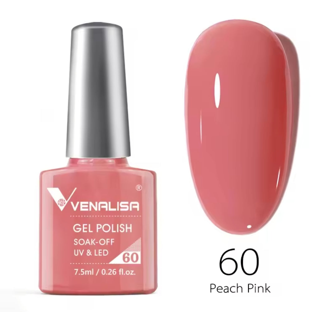 Venalisa Vip2 60 Couleurs Uv Gel Vernis À Ongles Semi-Permanent 1Pc