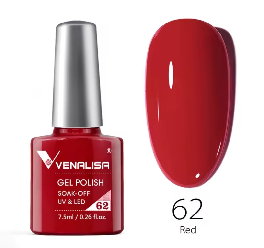 Venalisa Vip2 60 Couleurs Uv Gel Vernis À Ongles Semi-Permanent 1Pc