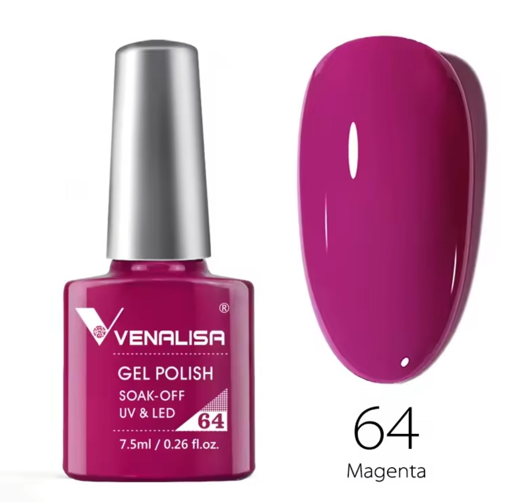 Venalisa Vip2 60 Couleurs Uv Gel Vernis À Ongles Semi-Permanent 1Pc