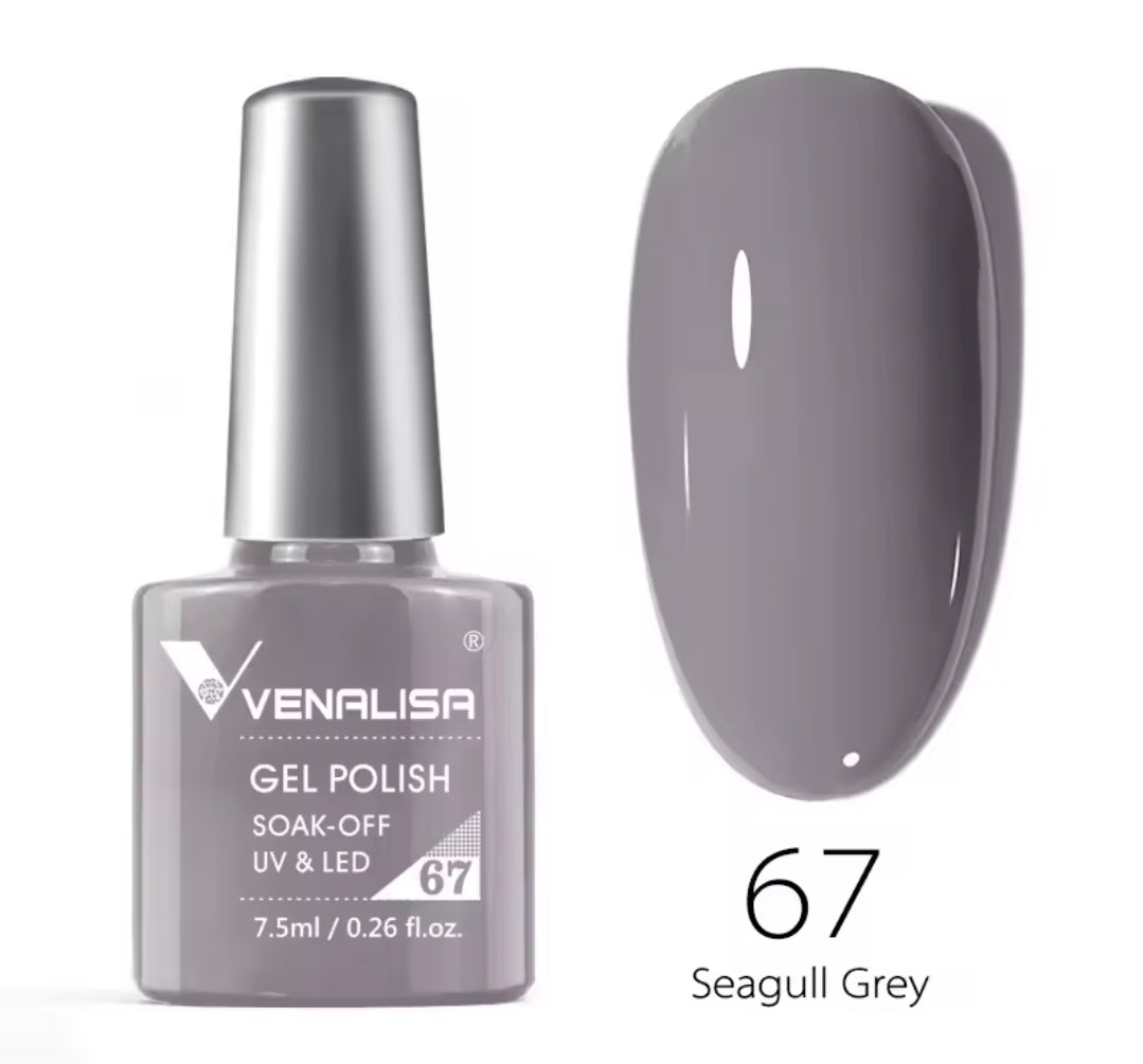 Venalisa Vip2 60 Couleurs Uv Gel Vernis À Ongles Semi-Permanent 1Pc