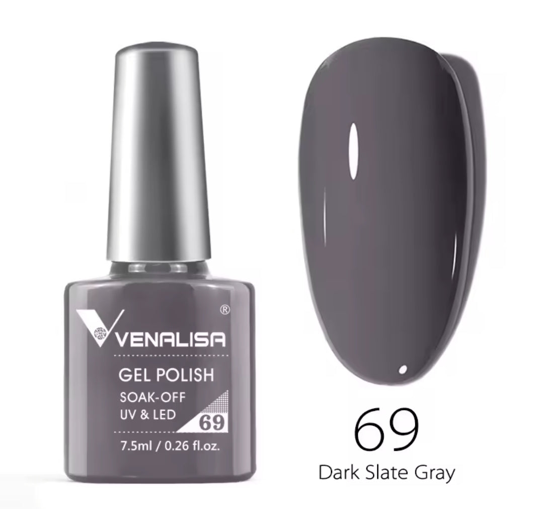 Venalisa Vip2 60 Couleurs Uv Gel Vernis À Ongles Semi-Permanent 1Pc