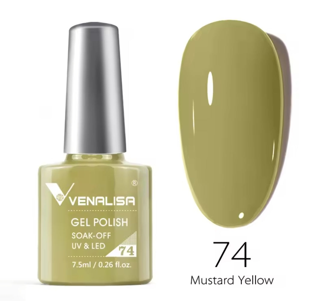 Venalisa Vip2 60 Couleurs Uv Gel Vernis À Ongles Semi-Permanent 1Pc