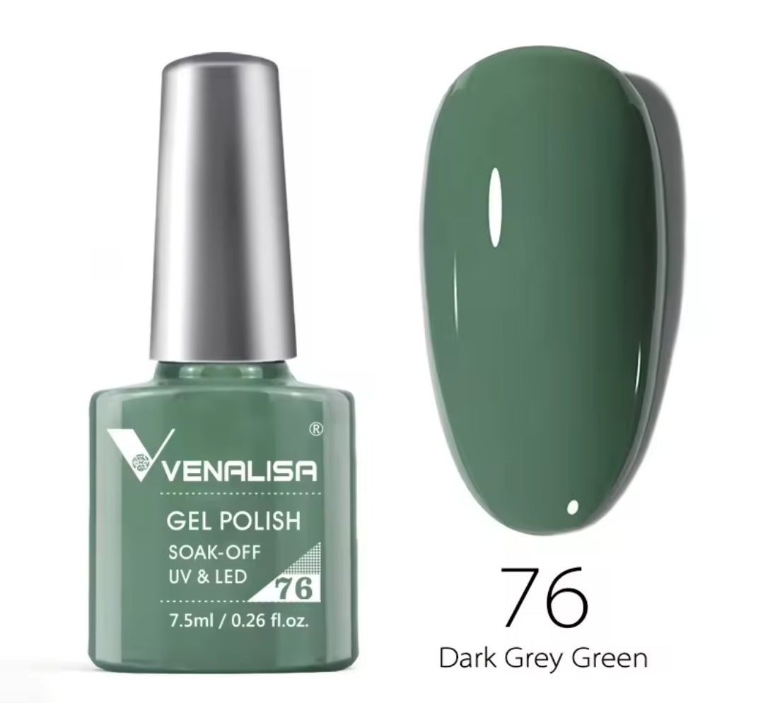 Venalisa Vip2 60 Couleurs Uv Gel Vernis À Ongles Semi-Permanent 1Pc
