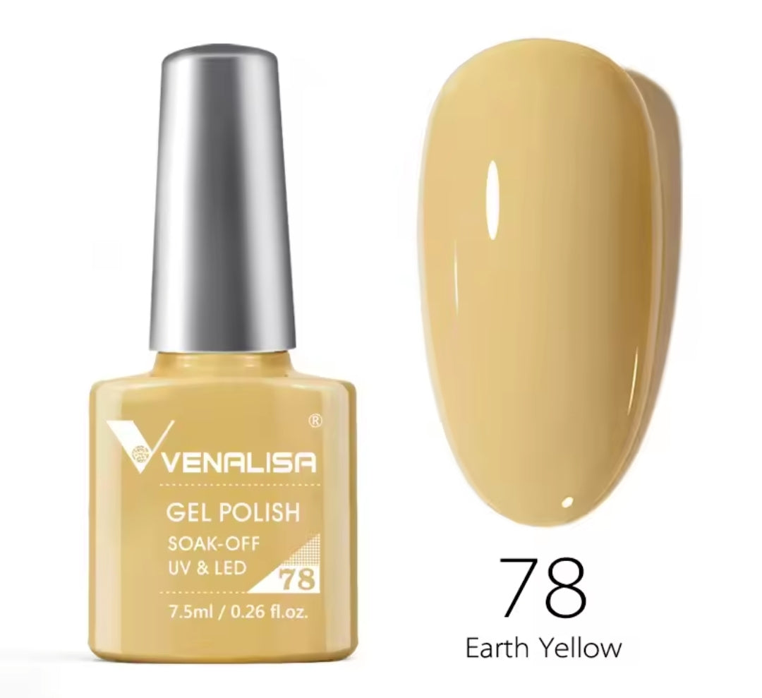 Venalisa Vip2 60 Couleurs Uv Gel Vernis À Ongles Semi-Permanent 1Pc