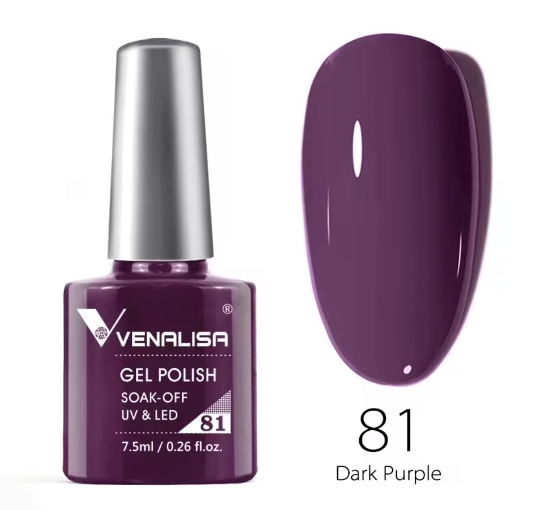 Venalisa Vip2 60 Couleurs Uv Gel Vernis À Ongles Semi-Permanent 1Pc