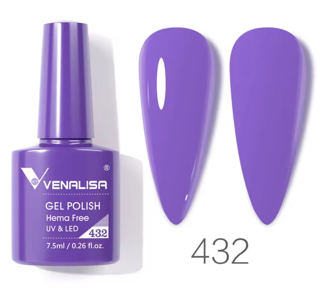 Venalisa Vip4 60 Couleurs Uv Gel Vernis À Ongles Semi-Permanent 1Pc
