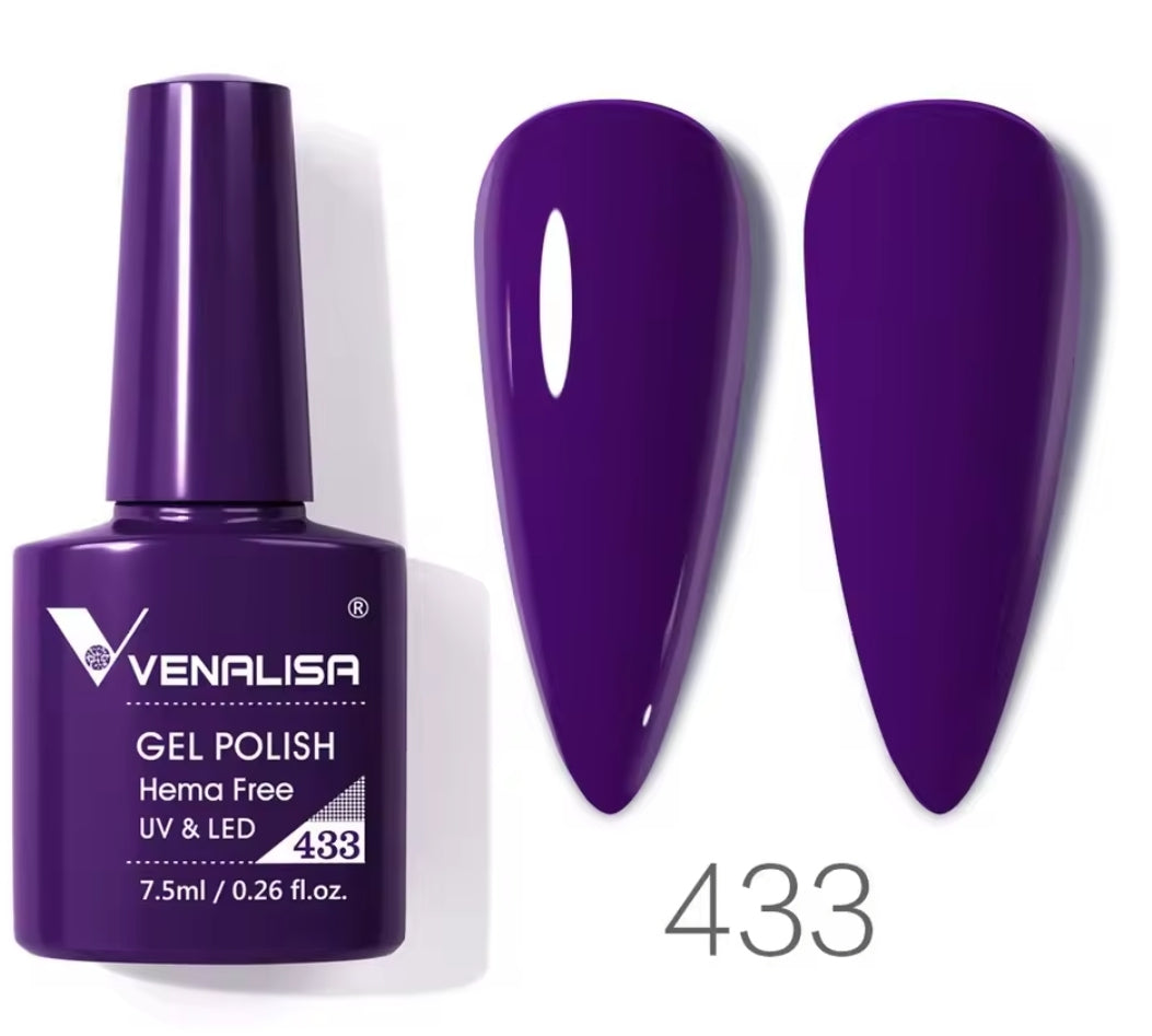 Venalisa Vip4 60 Couleurs Uv Gel Vernis À Ongles Semi-Permanent 1Pc
