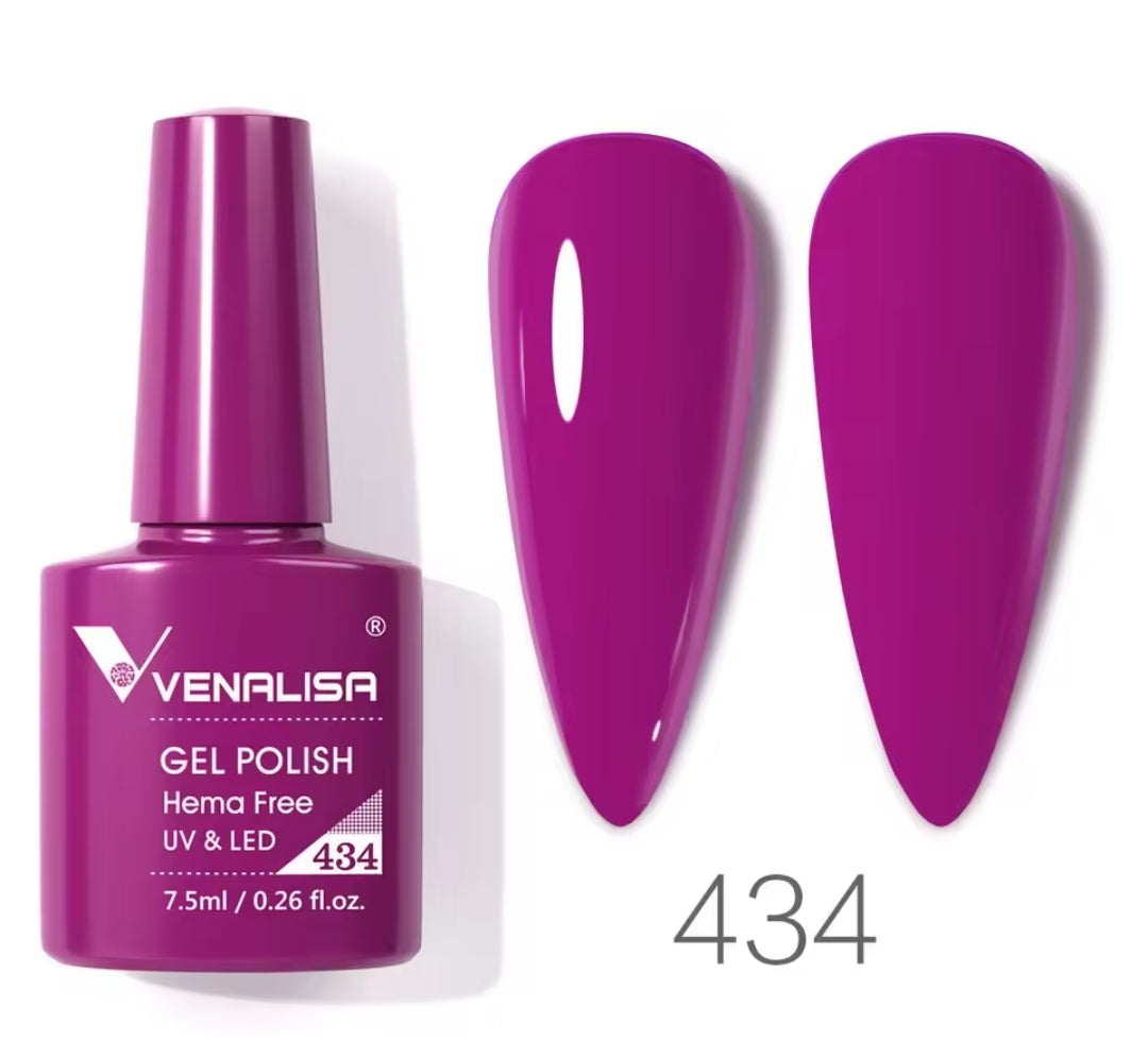 Venalisa Vip4 60 Couleurs Uv Gel Vernis À Ongles Semi-Permanent 1Pc