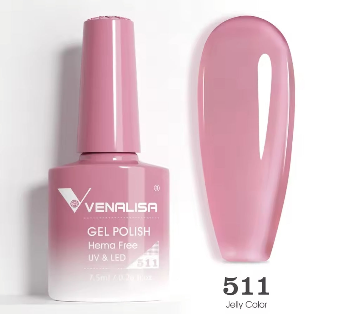 Venalisa Vip5 60 Couleurs Uv Gel Vernis À Ongles Semi-Permanent 1Pc