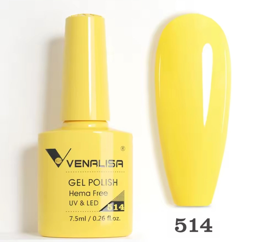 Venalisa Vip5 60 Couleurs Uv Gel Vernis À Ongles Semi-Permanent 1Pc