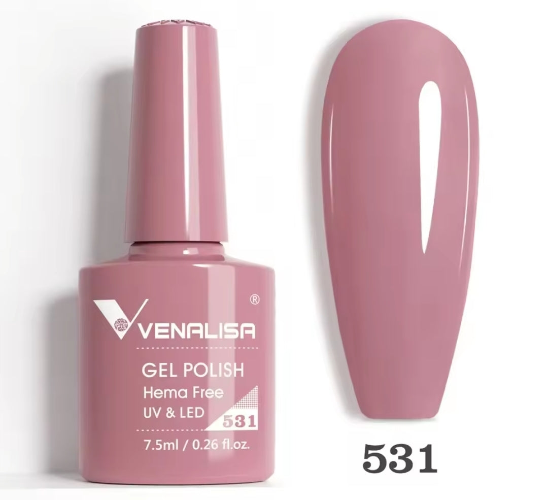 Venalisa Vip5 60 Couleurs Uv Gel Vernis À Ongles Semi-Permanent 1Pc
