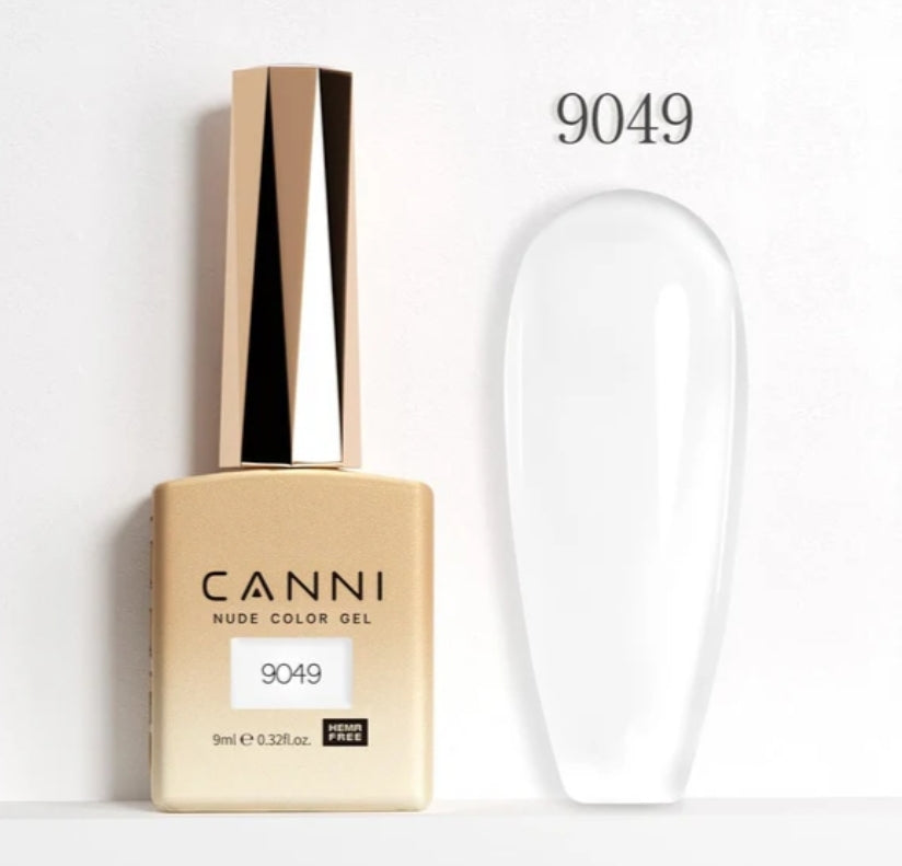 Canni Vernis À Ongles Gel Semi-Permanent Cc3 24 Couleurs Soak Off Color Uv & Led Gel Polish 9Ml
