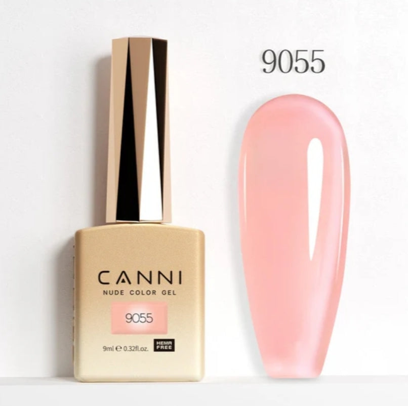 Canni Vernis À Ongles Gel Semi-Permanent Cc3 24 Couleurs Soak Off Color Uv & Led Gel Polish 9Ml