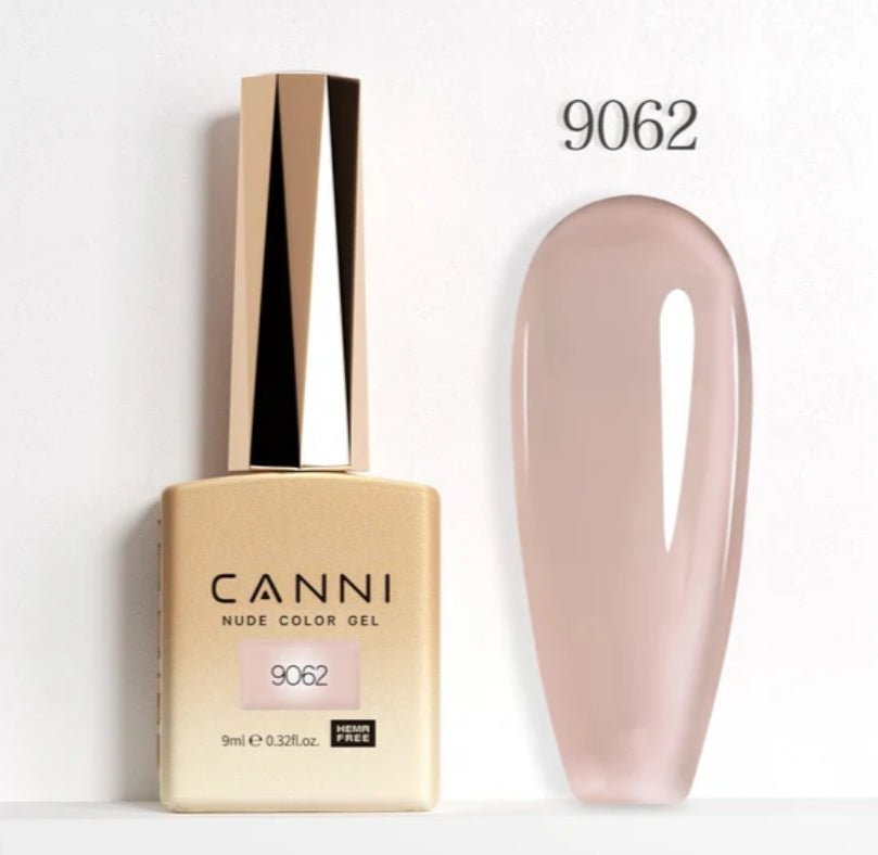 Canni Vernis À Ongles Gel Semi-Permanent Cc3 24 Couleurs Soak Off Color Uv & Led Gel Polish 9Ml