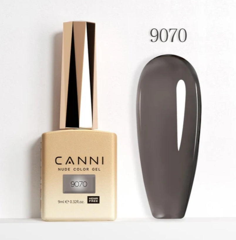 Canni Vernis À Ongles Gel Semi-Permanent Cc3 24 Couleurs Soak Off Color Uv & Led Gel Polish 9Ml